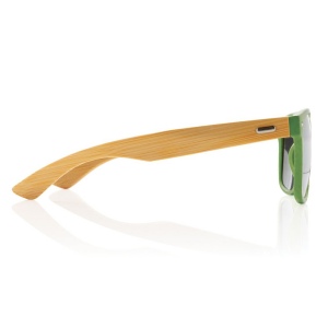 Lunettes de soleil en bambou et plastique recyclé RCS 21