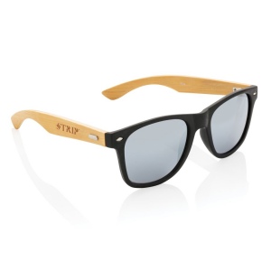 Lunettes de soleil en bambou et plastique recyclé RCS 8
