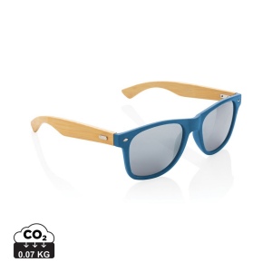 Lunettes de soleil en bambou et plastique recyclé RCS 3