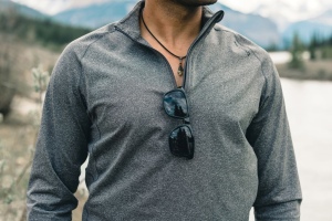 Lunettes de soleil polarisées Swiss Peak en plastique RCS 10