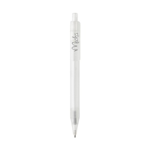 Stylo transparent X8 en rPET GRS 15