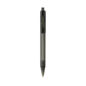 Stylo transparent X8 en rPET GRS 9