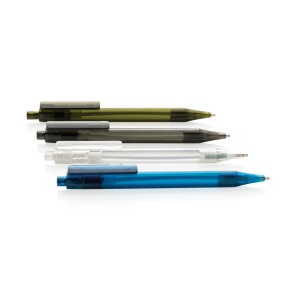 Stylo transparent X8 en rPET GRS 10