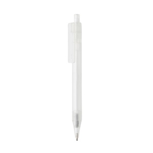 Stylo transparent X8 en rPET GRS 12