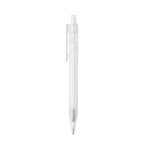Stylo transparent X8 en rPET GRS 14