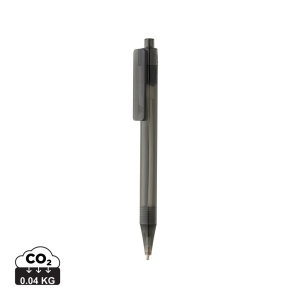Stylo transparent X8 en rPET GRS 2