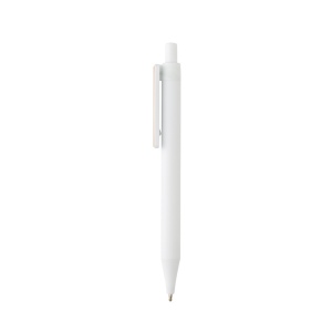 Stylo en ABS recyclé GRS avec clip en bambou 21