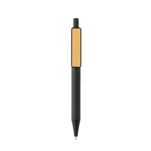 Stylo en ABS recyclé GRS avec clip en bambou 8