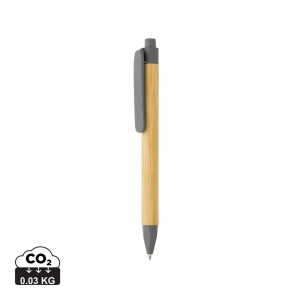 Stylo écriture responsable avec baril en papier recyclé 3