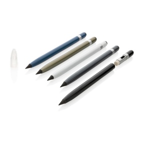 Crayon infini en aluminium avec gomme 9