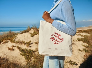 Sac tote en toile recyclée et non teintée Impact AWARE™ 16