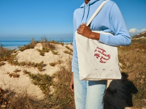 Sac tote en toile recyclée et non teintée Impact AWARE™ 17