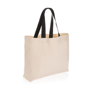 Grand sac tote en toile 240 g/m² recyclée non teintée Aware™ 8
