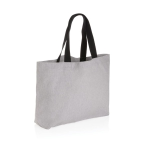Grand sac tote en toile 240 g/m² recyclée non teintée Aware™ 19