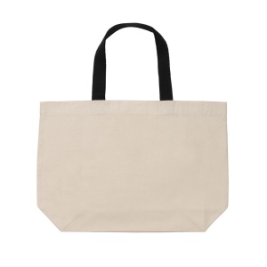 Grand sac tote en toile 240 g/m² recyclée non teintée Aware™ 9