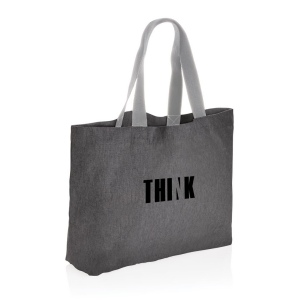 Grand sac tote en toile 240 g/m² recyclée non teintée Aware™ 30