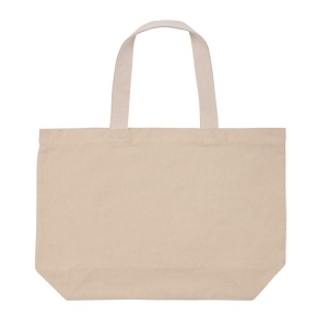 Grand sac tote en toile 240 g/m² recyclée non teintée Aware™ 33
