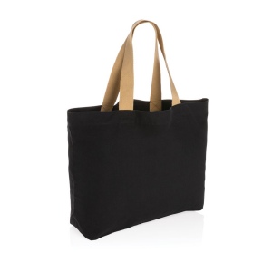 Grand sac tote en toile 240 g/m² recyclée non teintée Aware™ 15