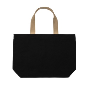 Grand sac tote en toile 240 g/m² recyclée non teintée Aware™ 16