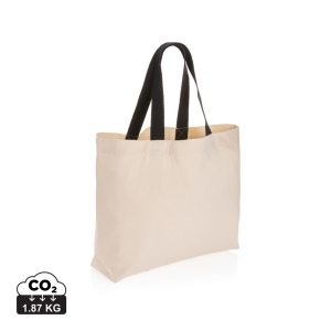 Grand sac tote en toile 240 g/m² recyclée non teintée Aware™ 2