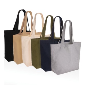 Sac shopping en toile 240g/m² recyclée non teinté Aware™ 19
