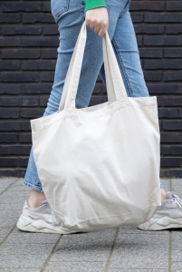 Sac shopping en toile 240g/m² recyclée non teinté Aware™ 14