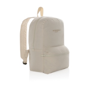 Sac à dos en toile recyclée 285g/m² non teintée Aware™ 10