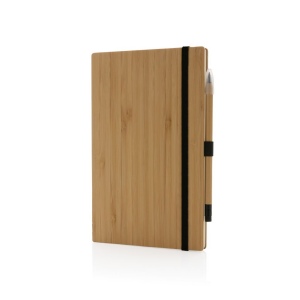 Set avec carnet et crayon infini en bambou 3