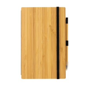 Set avec carnet et crayon infini en bambou 6