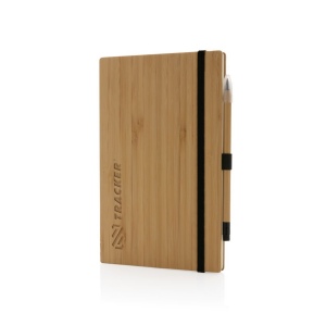 Set avec carnet et crayon infini en bambou 8