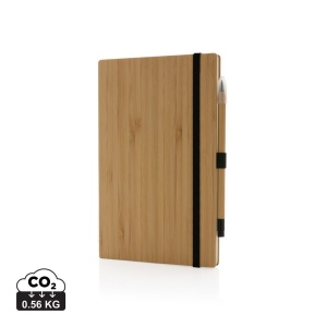 Set avec carnet et crayon infini en bambou 2