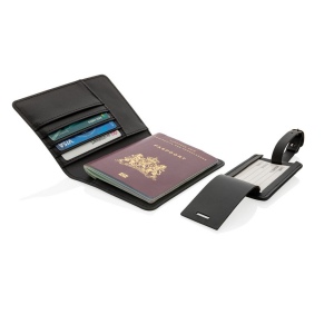 Set de voyage en PU recyclé GRS Swiss Peak 6
