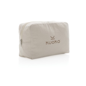 Trousse de toilette en toile recyclée non teintée Aware™ 10
