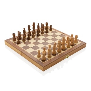 Jeu d'échecs pliable en bois 3