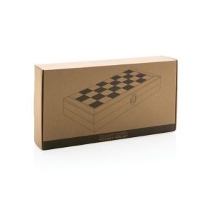 Jeu d'échecs pliable en bois 13