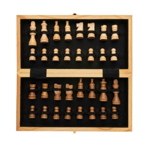 Jeu d'échecs pliable en bois 9