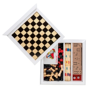 Set de jeux 5 en 1 en bois 5