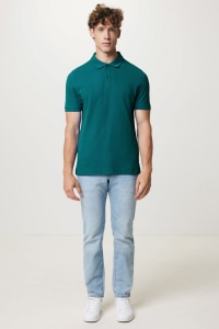 Polo en coton piqué et recyclé IQONIQ Yosemite 128
