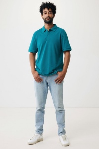 Polo en coton piqué et recyclé IQONIQ Yosemite 134