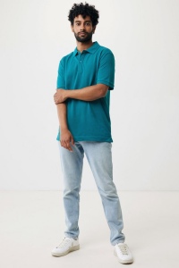 Polo en coton piqué et recyclé IQONIQ Yosemite 135