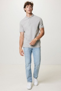 Polo en coton piqué et recyclé IQONIQ Yosemite 178