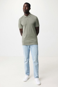 Polo en coton piqué et recyclé IQONIQ Yosemite 231