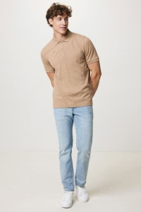 Polo en coton piqué et recyclé IQONIQ Yosemite 254