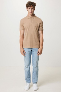 Polo en coton piqué et recyclé IQONIQ Yosemite 255