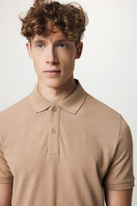 Polo en coton piqué et recyclé IQONIQ Yosemite 260