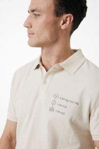 Polo en coton piqué et recyclé IQONIQ Yosemite 274