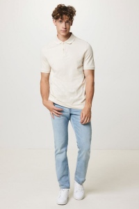 Polo en coton piqué et recyclé IQONIQ Yosemite 280