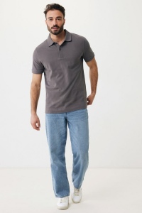 Polo en coton piqué et recyclé IQONIQ Yosemite 308
