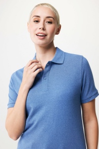 Polo en coton piqué et recyclé IQONIQ Yosemite 375