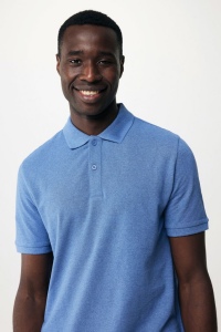 Polo en coton piqué et recyclé IQONIQ Yosemite 376